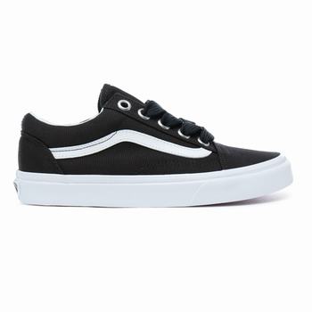 Vans Oversized Lace Old Skool - Miesten Tennarit - Mustat Valkoinen